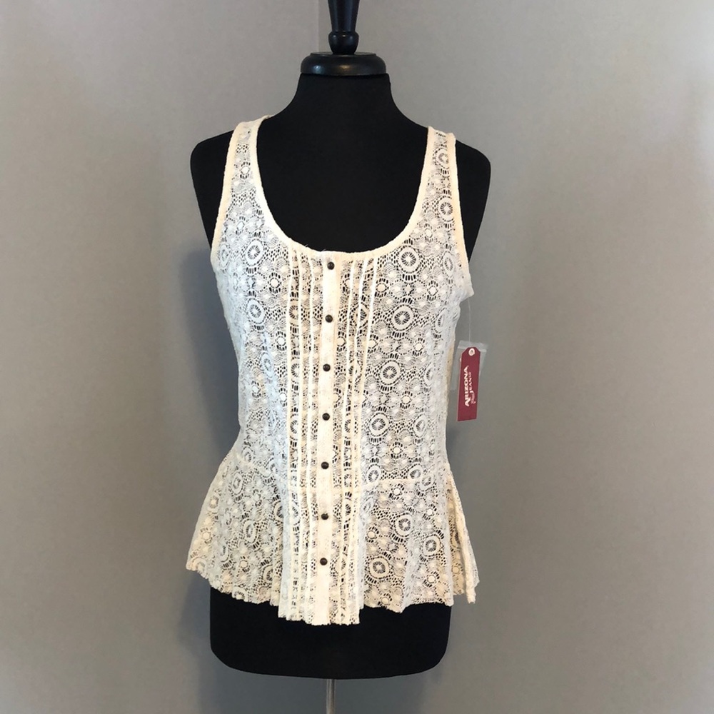 Ivory Lace Top